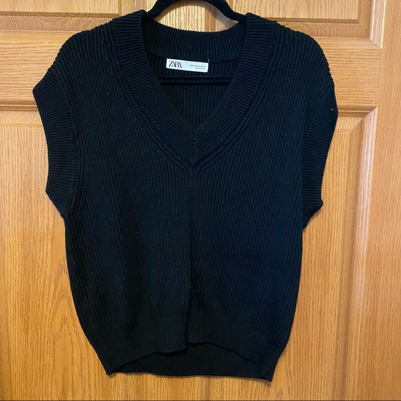 Zara Sweaters Zara Sweater Vest Poshmark